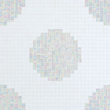 Picture of Bisazza Mosaico - Decori 20 - Pois Bianchi