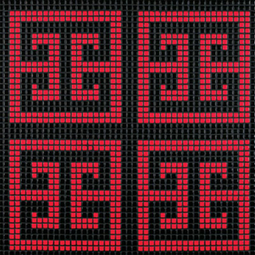 Picture of Bisazza Mosaico - Decori Opus Romano - Key Red