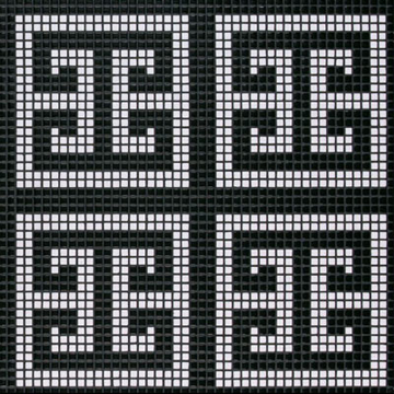 Picture of Bisazza Mosaico - Decori Opus Romano - Key White