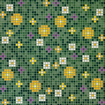Picture of Bisazza Mosaico - Decori Opus Romano - Pratoline/Primule Primule 2