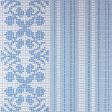 Picture of Bisazza Mosaico - Decori Opus Romano - Wallpaper Blue