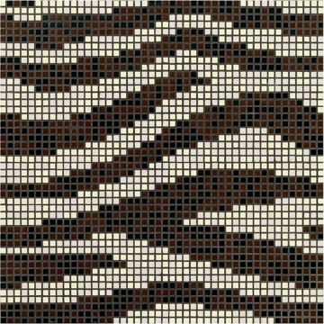 Picture of Bisazza Mosaico - Decori Opus Romano - Zebra Zebra