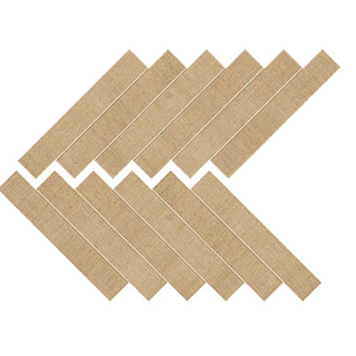 Picture of Atlas Concorde - Jute Herringbone Mosaic Tan Burlap