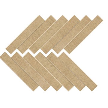Picture of Atlas Concorde - Jute Herringbone Mosaic Tan Burlap