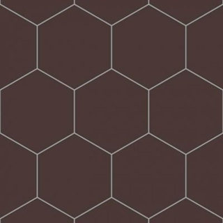 Picture of Bisazza Mosaico - Cementiles Full Colors Hex Cioccolato
