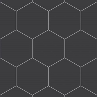 Picture of Bisazza Mosaico - Cementiles Full Colors Hex Liquirizia