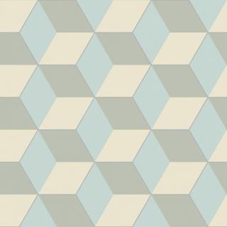 Picture of Bisazza Mosaico - Cementiles Decorations Hex Cubic Iceberg