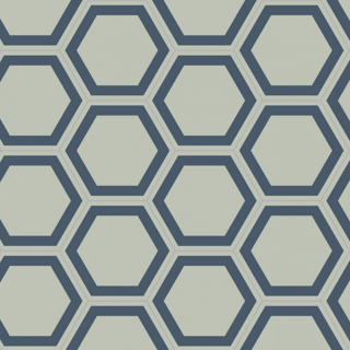Picture of Bisazza Mosaico - Cementiles Decorations Hex Honey Bismarck