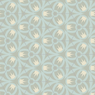 Picture of Bisazza Mosaico - Cementiles Decorations Hex Oak Iceberg