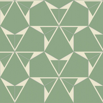 Picture of Bisazza Mosaico - Cementiles Decorations Hex Plisados Jade C