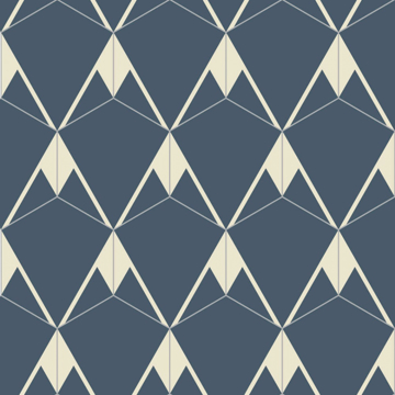 Picture of Bisazza Mosaico - Cementiles Decorations Hex Plisados Mar A