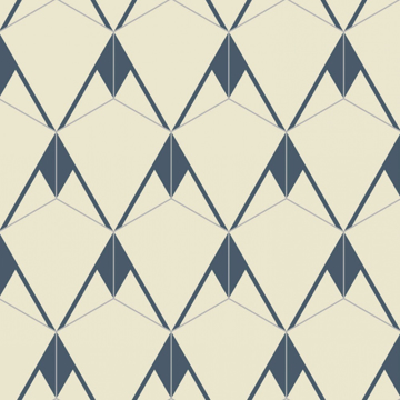 Picture of Bisazza Mosaico - Cementiles Decorations Hex Plisados Topacio A