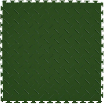 Picture of Perfection Floor Tile - Diamond Plate Green