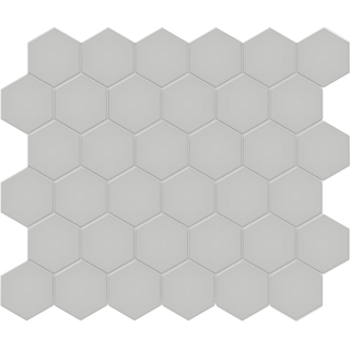 Picture of Anatolia Tile & Stone - Soho 2 Inch Hexagon Mosaic Loft Grey