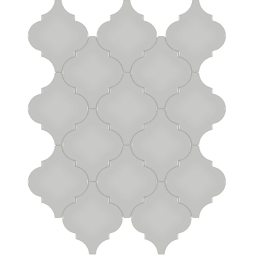 Picture of Anatolia Tile & Stone - Soho Beveled Arabesque Mosaic Loft Grey