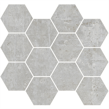 Picture of American Wonder Porcelain - Asher 4 Inch Hexagon Slate