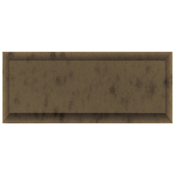Picture of Anatolia Tile & Stone - Obsidian Beveled Antique Bronze