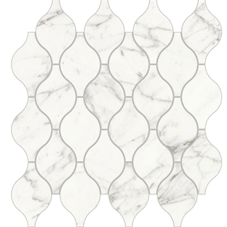 Picture of Atlas Concorde - Trilogy Mosaic Arabesque Calacatta