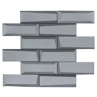 Picture of Anthology Tile - Monet Magic Bricks Mosaic Foggy Bricks