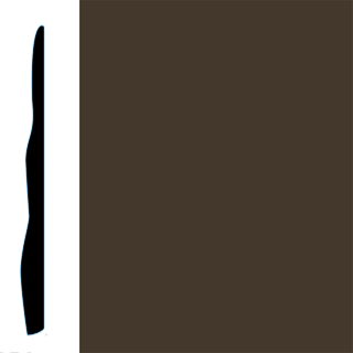 Picture of VPI Corp. - Low Dirt Retention Wallbase LDR4 4 1/2-inch Burnt Umber