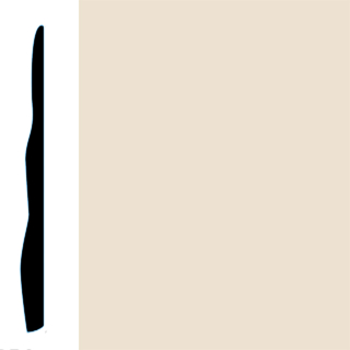 Picture of VPI Corp. - Low Dirt Retention Wallbase LDR4 4 1/2-inch Papyrus