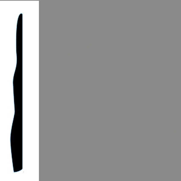 Picture of VPI Corp. - Low Dirt Retention Wallbase LDR4 4 1/2-inch Alloy