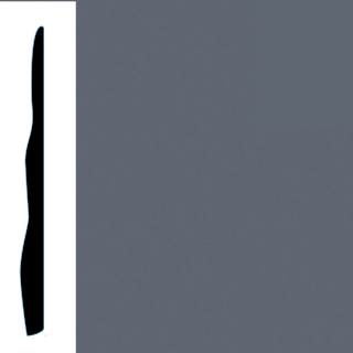 Picture of VPI Corp. - Low Dirt Retention Wallbase LDR4 4 1/2-inch Charcoal Slate