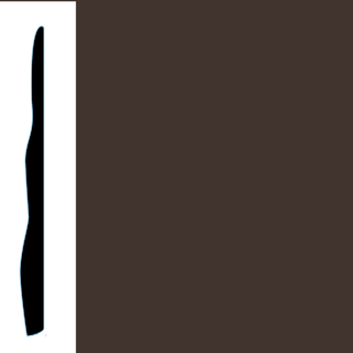 Picture of VPI Corp. - Low Dirt Retention Wallbase LDR4 4 1/2-inch Chocolate