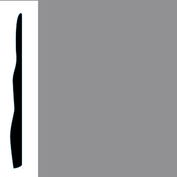 Picture of VPI Corp. - Low Dirt Retention Wallbase LDR4 4 1/2-inch London Fog