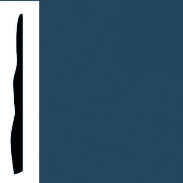 Picture of VPI Corp. - Low Dirt Retention Wallbase LDR4 4 1/2-inch Moroccan Blue