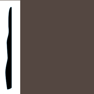 Picture of VPI Corp. - Low Dirt Retention Wallbase LDR4 4 1/2-inch Roasted Chestnut