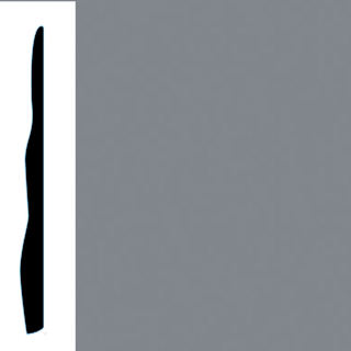 Picture of VPI Corp. - Low Dirt Retention Wallbase LDR4 4 1/2-inch Silver Sable