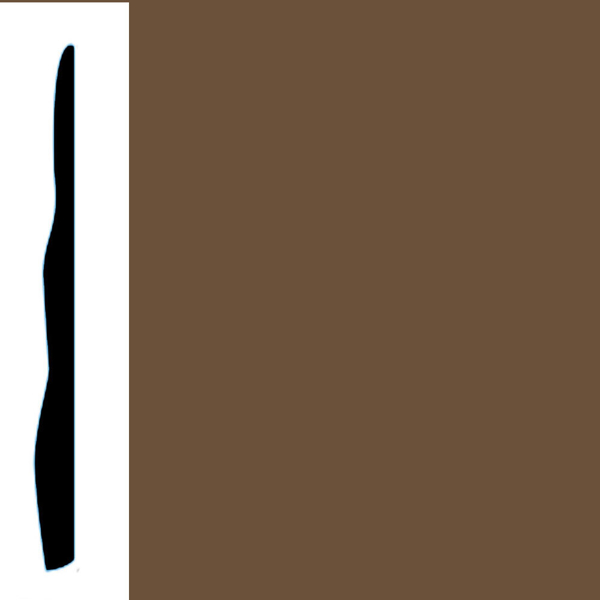 Picture of VPI Corp. - Low Dirt Retention Wallbase LDR4 4 1/2-inch Spice