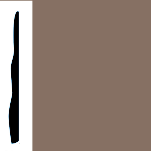 Picture of VPI Corp. - Low Dirt Retention Wallbase LDR4 4 1/2-inch Toast