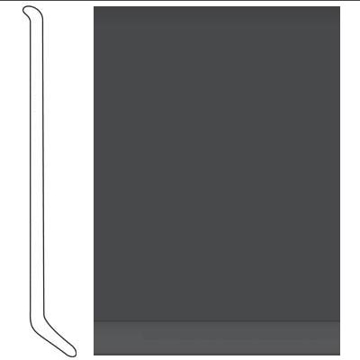 Picture of Johnsonite - Baseworks ThermoSet 2 1/2 with Toe Wall Base Charcoal