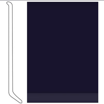 Picture of Johnsonite - Baseworks ThermoSet 2 1/2 with Toe Wall Base Navy Blue