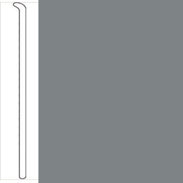Picture of Johnsonite - Baseworks ThermoSet 2 1/2 Toeless Wall Base Iron Mountain