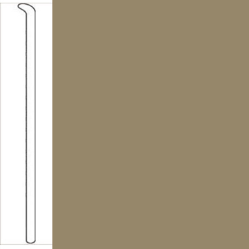 Picture of Johnsonite - Baseworks ThermoSet 2 1/2 Toeless Wall Base Tannery