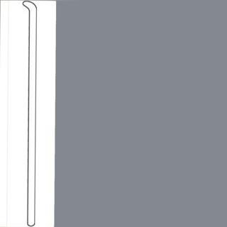 Picture of Tarkett - Traditional Wall Base Toeless 1/8 6 Inch Cool Metal