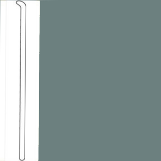 Picture of Tarkett - Traditional Wall Base Toeless 1/8 6 Inch Green Vista
