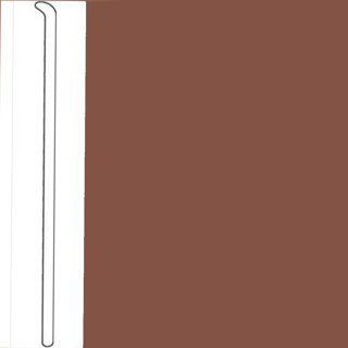 Picture of Tarkett - Traditional Wall Base Toeless 1/8 6 Inch Misted Plumb
