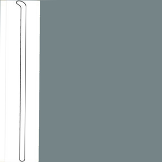 Picture of Tarkett - Traditional Wall Base Toeless 1/8 6 Inch Iron Mountian