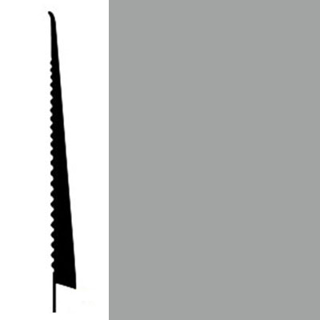 Picture of Johnsonite - Tightlock Wallbase for Carpet 4 1/2 Silver Grey