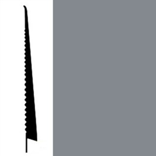 Picture of Johnsonite - Tightlock Wallbase for Carpet 4 1/2 Cool Metal