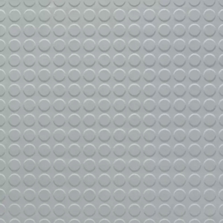 Picture of Johnsonite - Solid Colors Raised Round .155 White Slipper