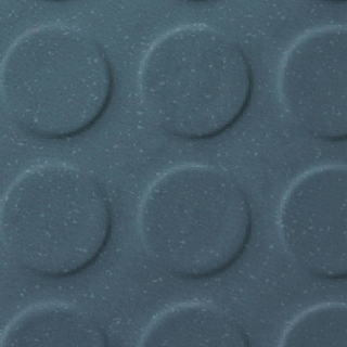 Picture of Johnsonite - Color Splash Raised Round Perrys Blue