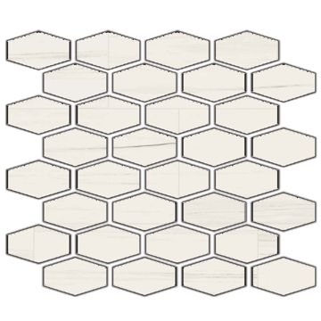 Picture of Florim USA - Epic Mosaic Hexagon Matte Dolomite