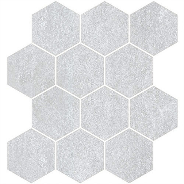 Picture of Tesoro - Titanium Hexagon Mosaic Silver Shadow