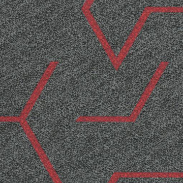 Picture of Forbo - Flotex HD Modular Plank Triad Red Line