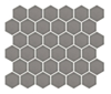 Picture of Emser Tile - Savvy Hexagon Mosaic Silver